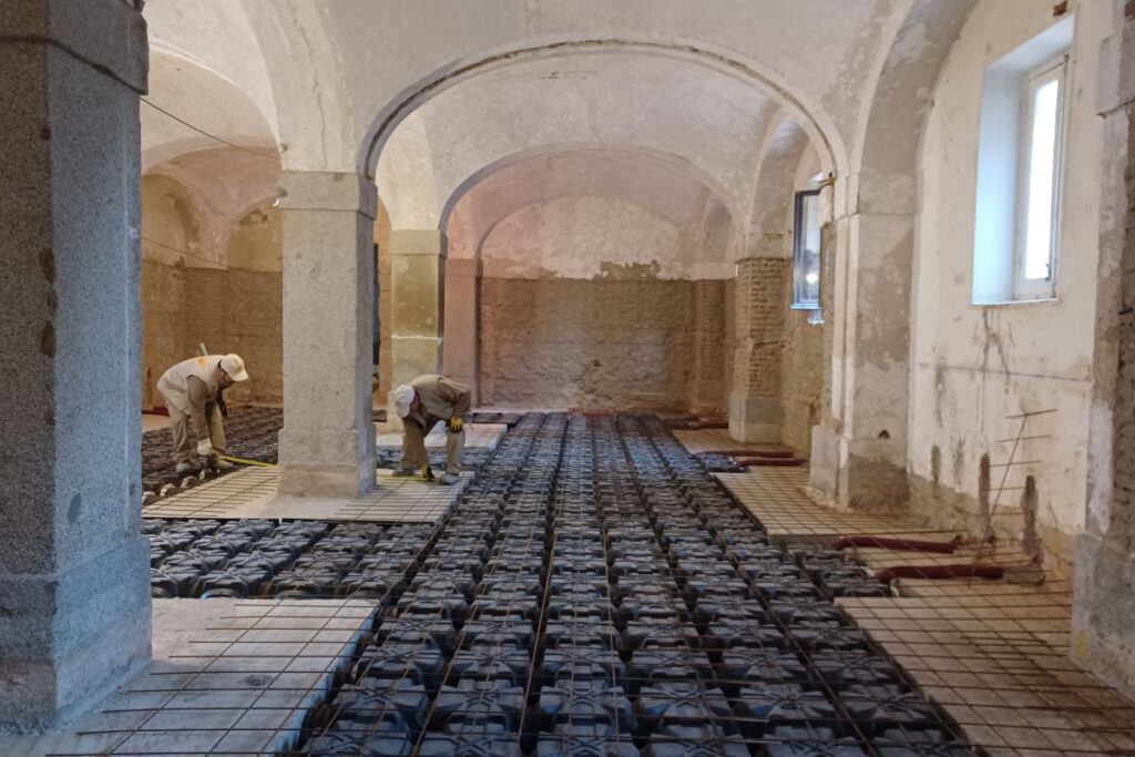 Casa del Labrador - Recalce de cimentación y consolidación estructural en restauración de patrimonio
